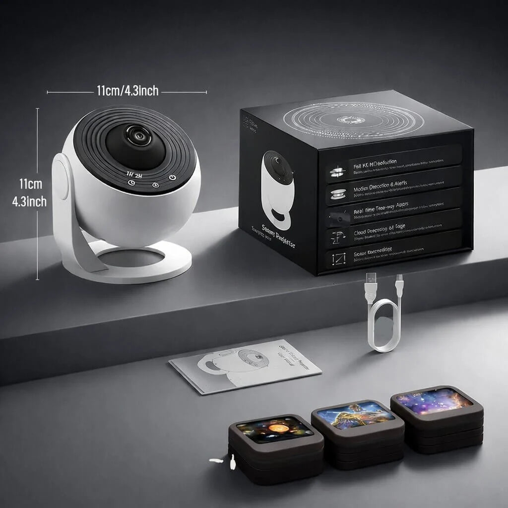Galaxy Projector Night Light 13 Scenes USB Powered