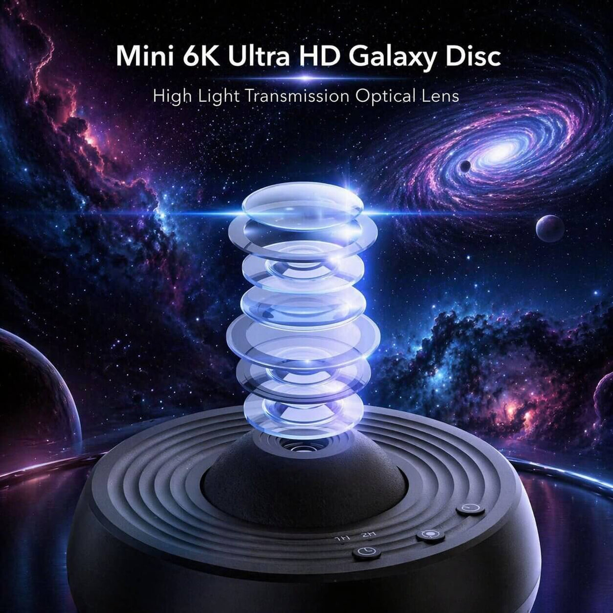 Galaxy Projector Night Light 13 Scenes USB Powered