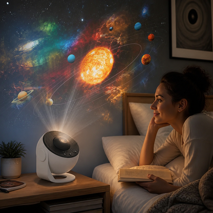 Galaxy Projector Starry Night & Adjustable Brightness