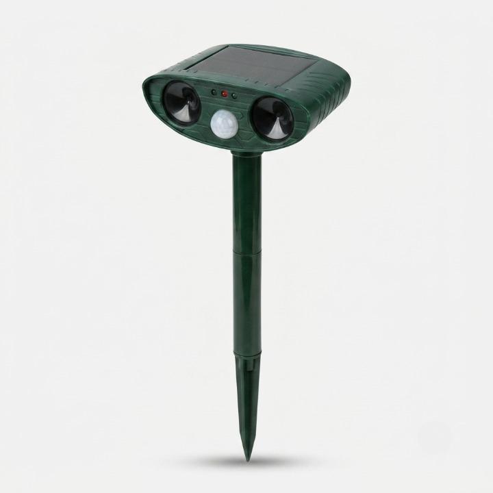 Garden Animal Repellent Ultrasonic Motion-Activated Solar-Powered