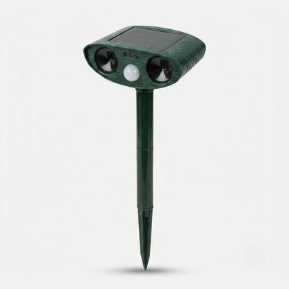 Garden Animal Repellent Ultrasonic Motion-Activated Solar-Powered