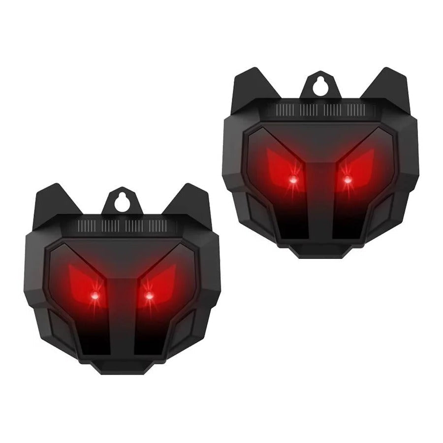 Garden Animal Repeller Solar-Powered Ultrasonic 2-Pack