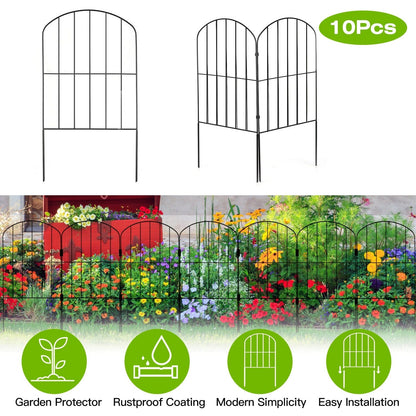 Garden Border Fence Flexible Stainless Steel Powder Coated