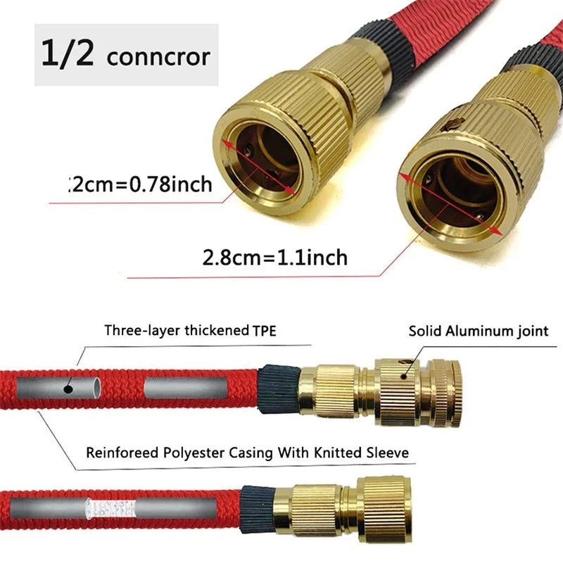 Garden Hose Expandable Up to 98.4 Ft
