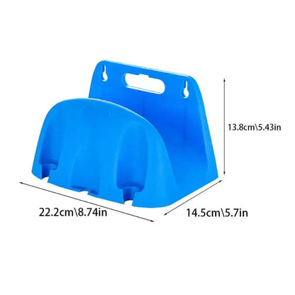 Garden Hose Holder Wall-Mounted Carry Handle Weather-Resistant
