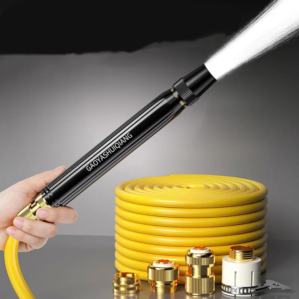 Garden Hose Nozzle High Pressure Dual Jet & Fan