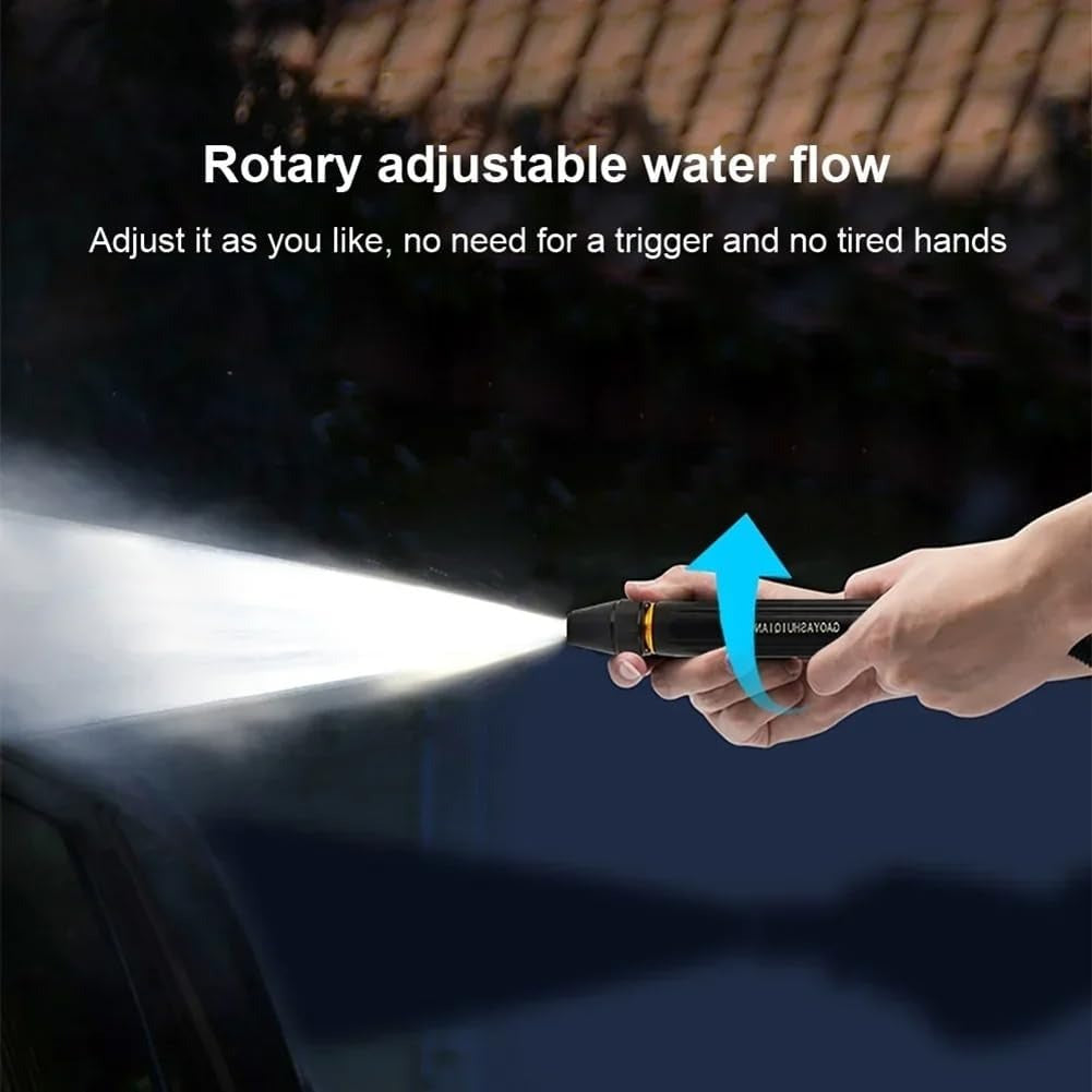 Garden Hose Nozzle High Pressure Dual Jet & Fan