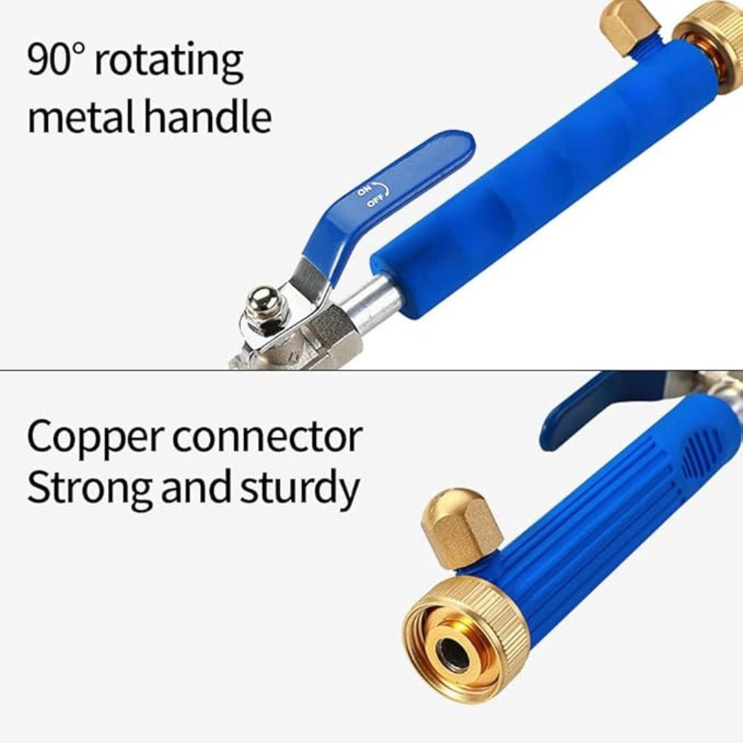 Garden Hose Nozzle High-Pressure Dual Spray Rotating Handle