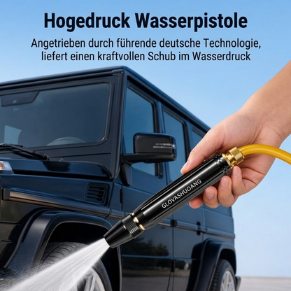 Garden Hose Nozzle High-Pressure Fits Standard Hoses