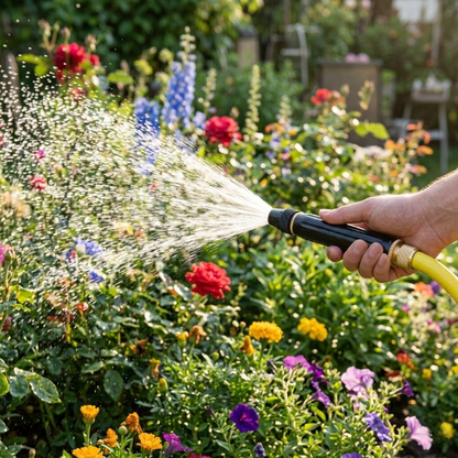 Garden Hose Nozzle High-Pressure & Multiple Spray Modes