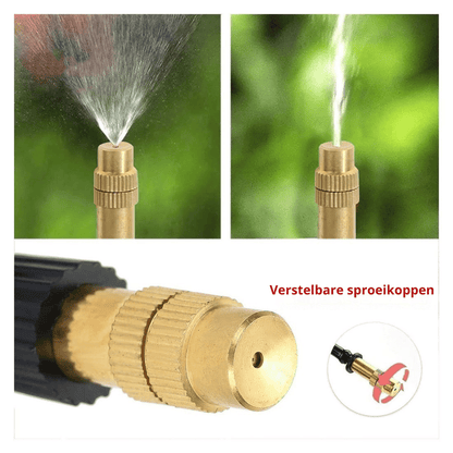 Garden Irrigation System 360° Spray & Quick Couplers