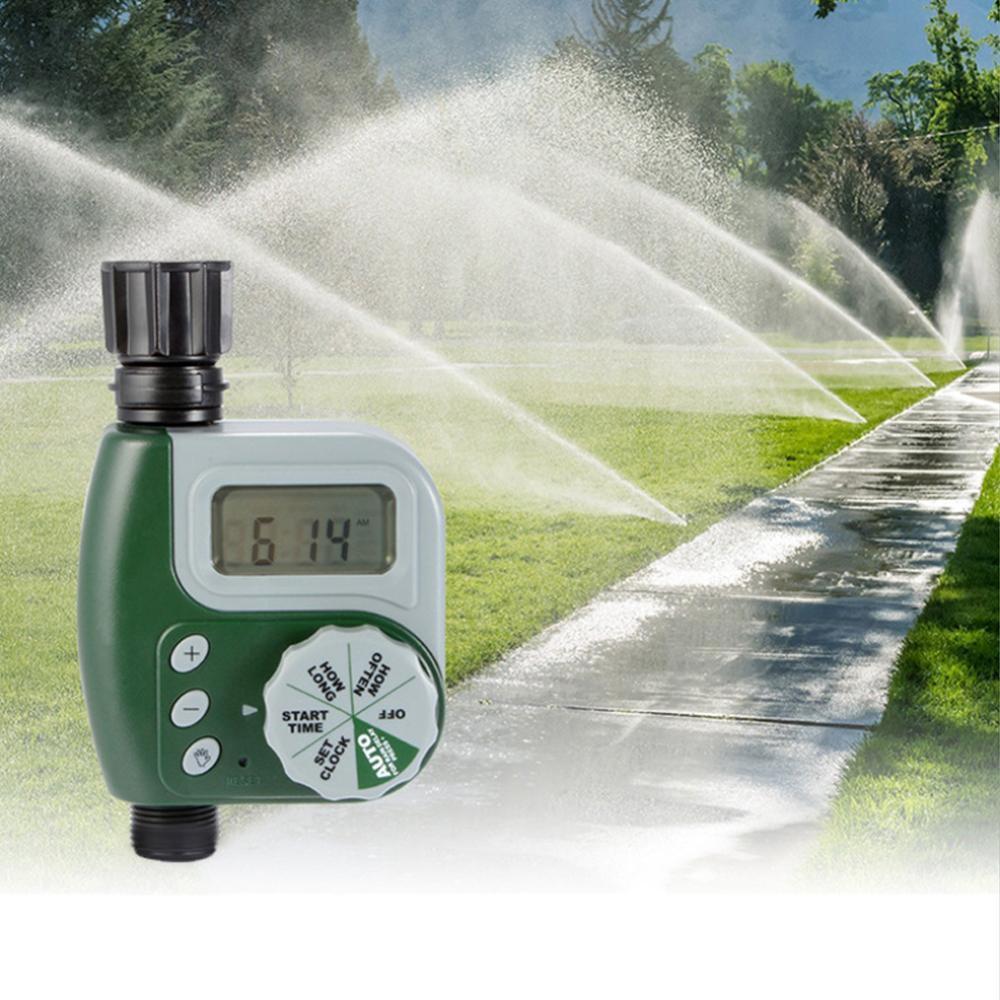 Garden Irrigation Timer Programmable 1-300 Min LCD Waterproof