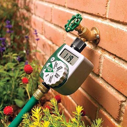 Garden Irrigation Timer Programmable 1-300 Min LCD Waterproof