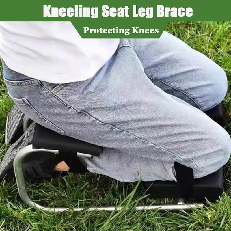 Garden Kneeler Height-Adjustable Thick EVA Foam 331 Lb Capacity