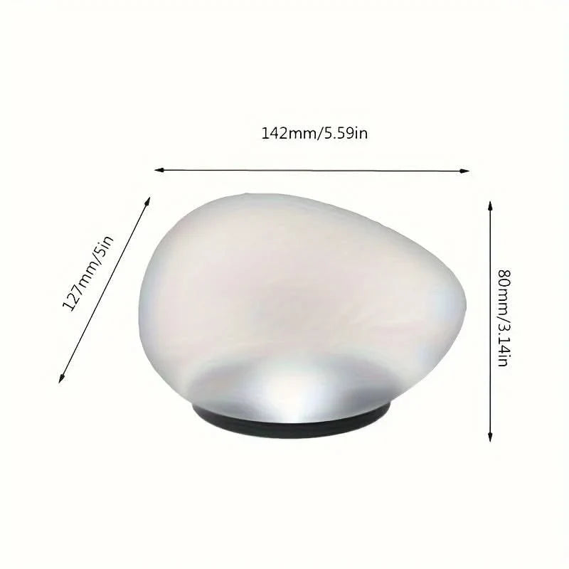 Garden Lamp Solar-Powered LED Stone-Look Finish
