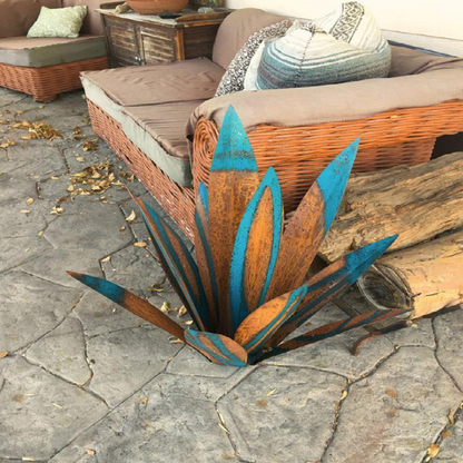 Garden Light Handcrafted Metal Solar-Powered & Weatherproof