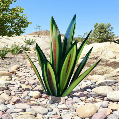 Garden Light Handcrafted Metal Solar-Powered & Weatherproof