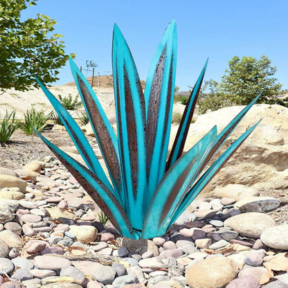 Garden Light Handcrafted Metal Solar-Powered & Weatherproof