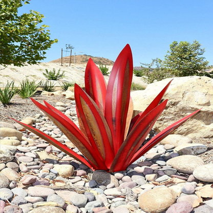 Garden Light Handcrafted Metal Solar-Powered & Weatherproof