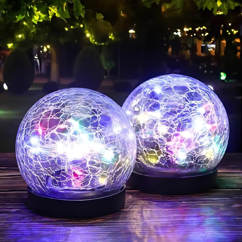 Garden Light Solar LED Floral Projection IP64