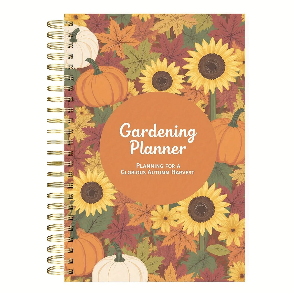 Garden Planner A5 Undated Spiral-Bound Plant Care Tracker