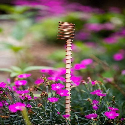Garden Plant Stakes Pure Copper Set of 5