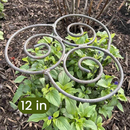 Garden Plant Support Sturdy Metal Decorative Scroll