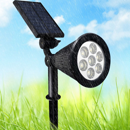 Garden Spotlight Solar LED Dusk To Dawn
