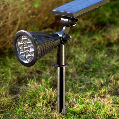 Garden Spotlight Solar LED Dusk To Dawn