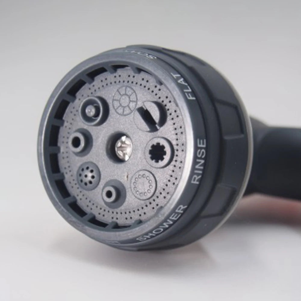 Garden Spray Gun 8 Patterns Non-Slip & Locking Trigger