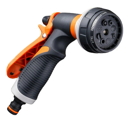 Garden Spray Gun 8 Patterns Non-Slip & Locking Trigger