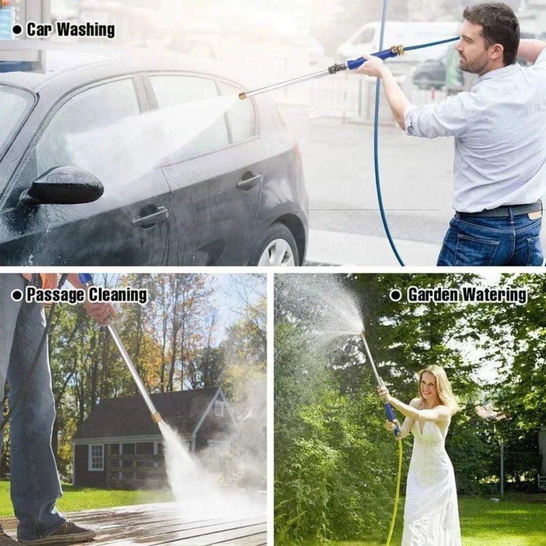 Garden Spray Gun High-Pressure 90° Rotating Metal Handle