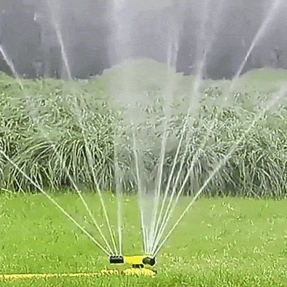 Garden Sprinkler 360 Degree Rotary Water-Saving Adjustable Pressure
