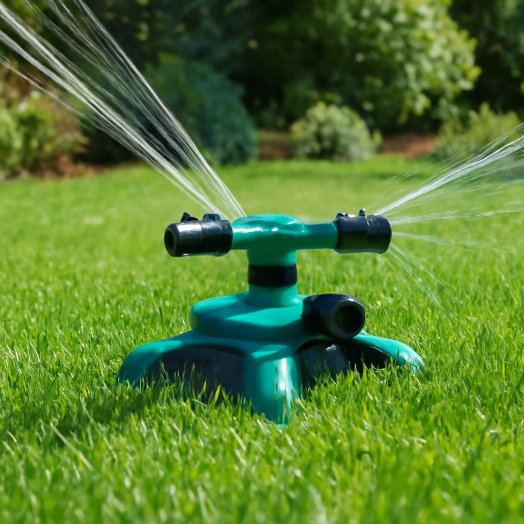 Garden Sprinkler 360 Degree Rotary Water-Saving Adjustable Pressure