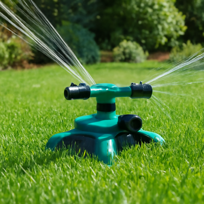 Garden Sprinkler 360 Degree Rotary Water-Saving Adjustable Pressure