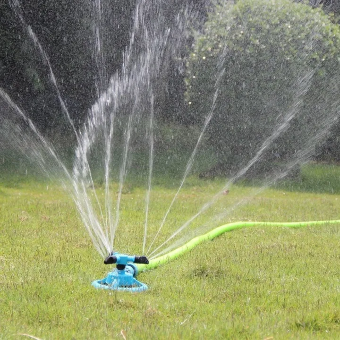 Garden Sprinkler 360 Degree Rotary Water-Saving Adjustable Pressure