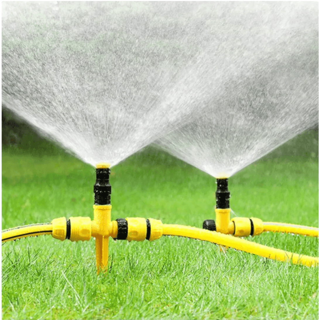 Garden Sprinkler 360° Rotating Adjustable Set of 4