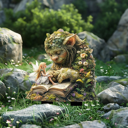 Garden Stake Weather-Resistant Acrylic Fairy-Tale Design