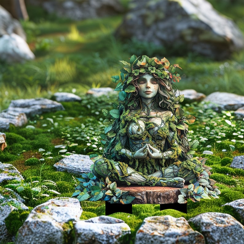 Garden Stake Weather-Resistant Acrylic Fairy-Tale Design