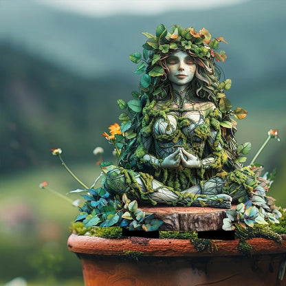 Garden Stake Weather-Resistant Acrylic Fairy-Tale Design