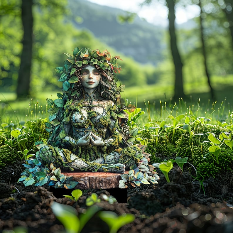 Garden Stake Weather-Resistant Acrylic Fairy-Tale Design