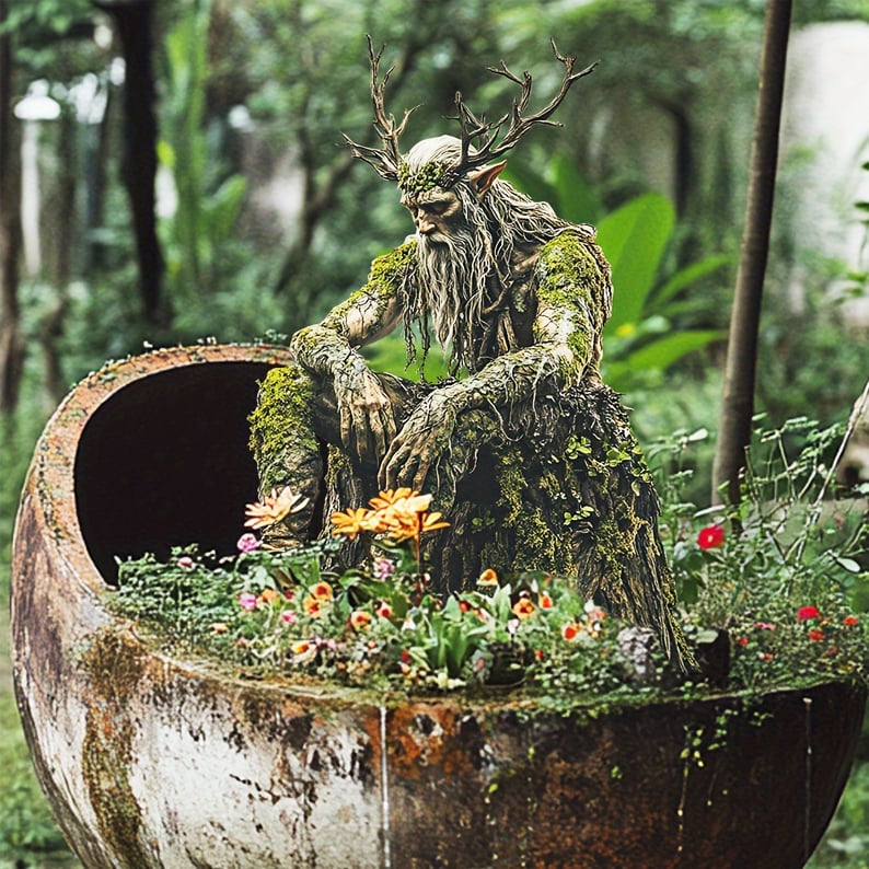 Garden Stake Weather-Resistant Acrylic Fairy-Tale Design