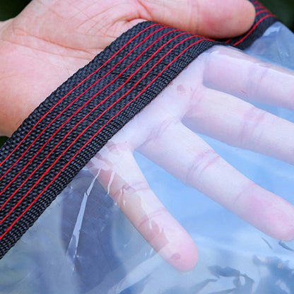Garden Tarp Transparent Tear-Resistant Reinforced Grommets
