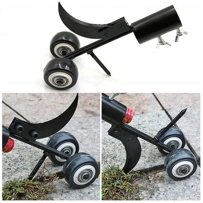 Garden Weed Remover Adjustable Handle & Wheels