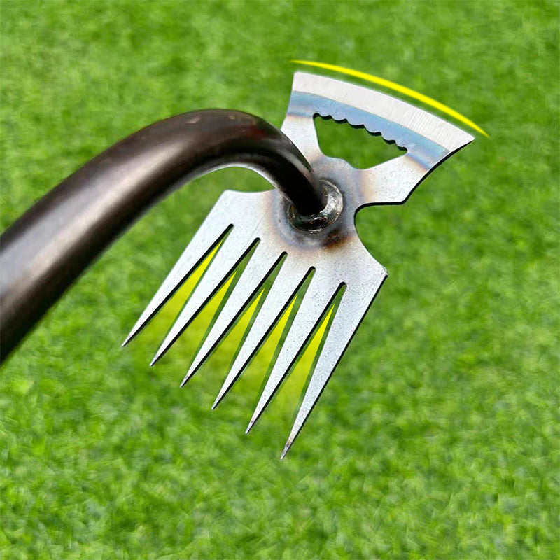 Garden Weed Remover Stainless Steel Claws & Ergonomic Handle