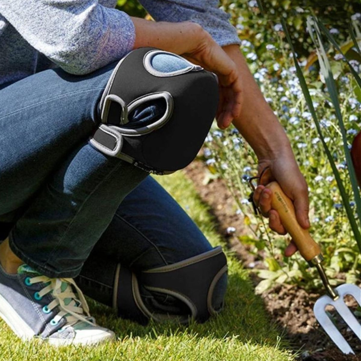 Gardening Knee Pads Ergonomic Non-Slip Machine Washable