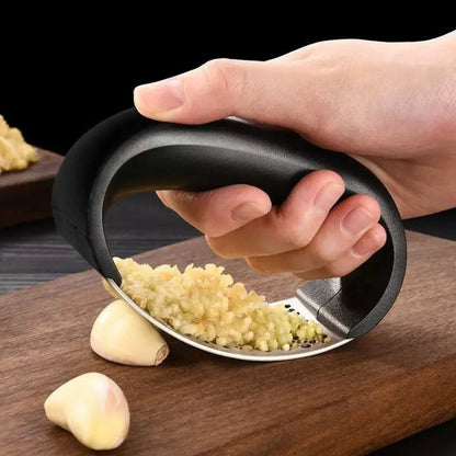 Garlic Press No-Peel Whole Clove Stainless Steel