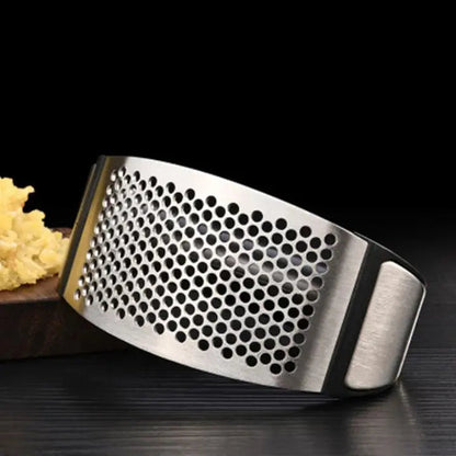Garlic Press No-Peel Whole Clove Stainless Steel