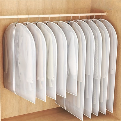 Garment Bag Set Transparent PEVA Water-Repellent & Washable