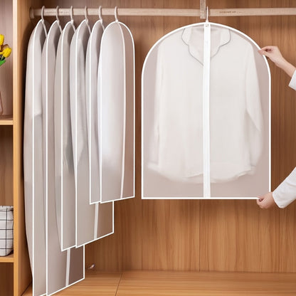 Garment Bag Set Transparent PEVA Water-Repellent & Washable